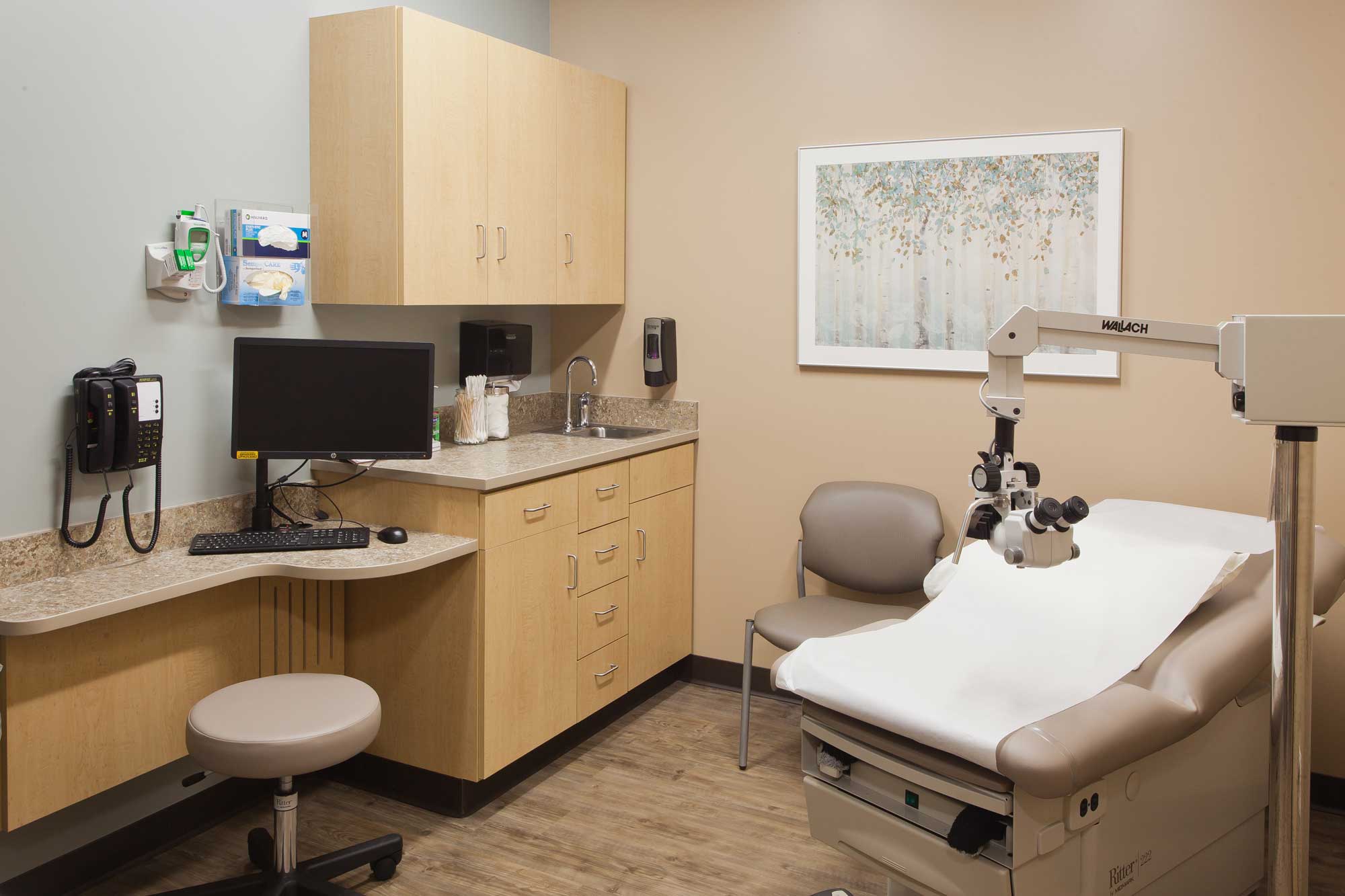 Unity Point OB-GYN Patient Room
